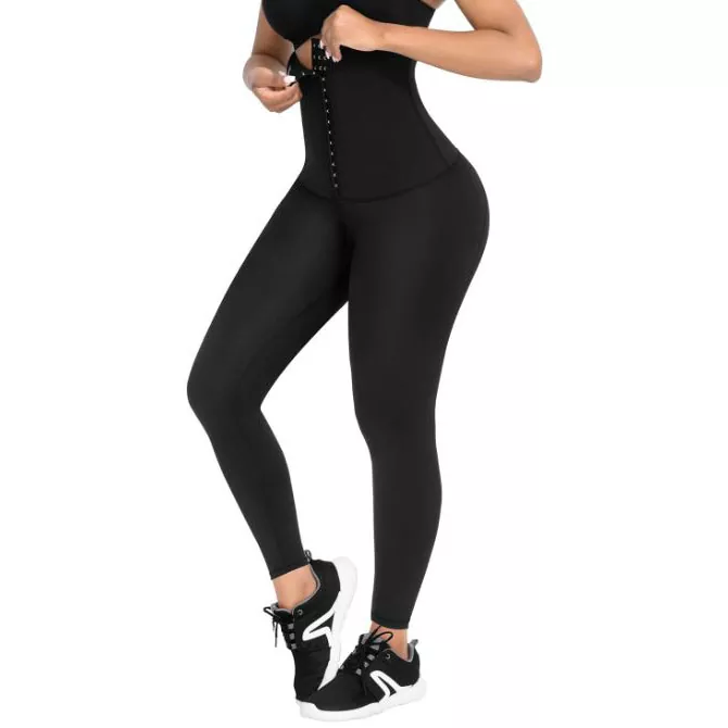 Wanita High Waist Neoprene Yoga Legging