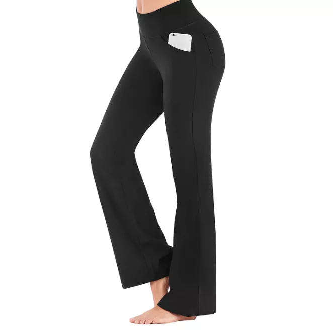 Celana Yoga Pinggang Dhuwur Empuk Wanita